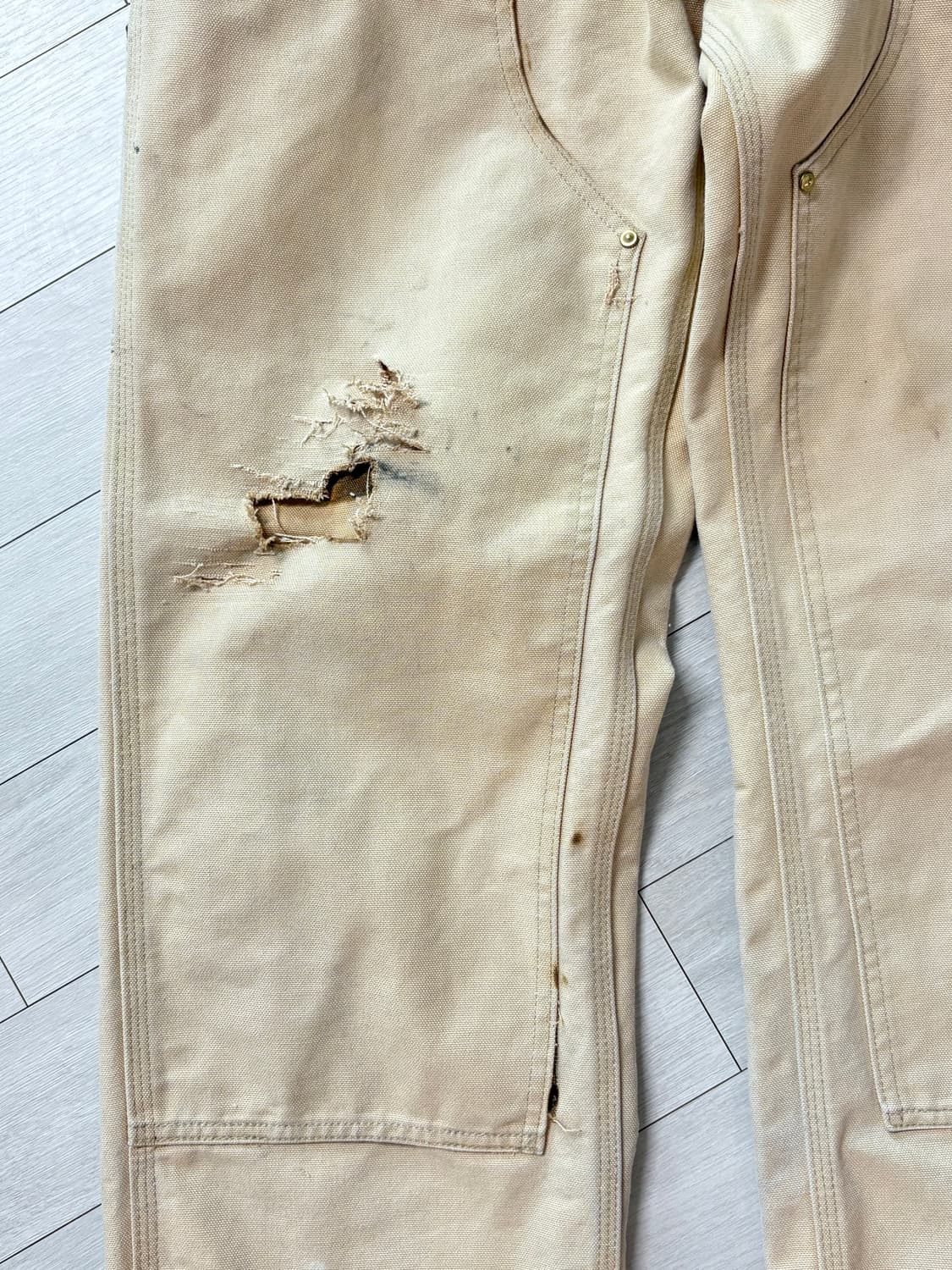 칼하트 더블니 B01 BRN (33 x 32) 상품이미지3