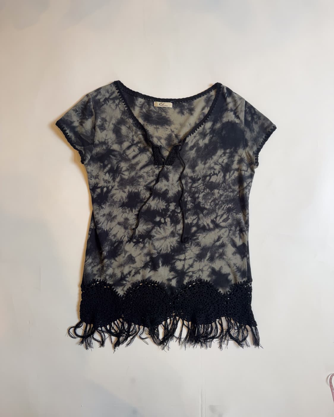 Tie-dye Fringe Top  상품이미지1