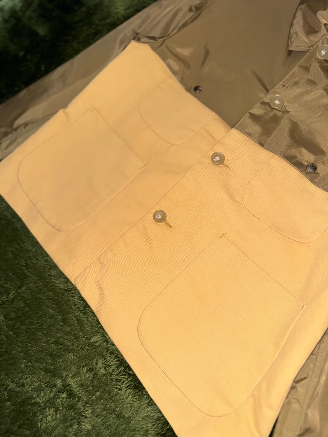 [M] AIE 19FW 배드포드 나일론 코듀로이 투톤 자켓 상품이미지3