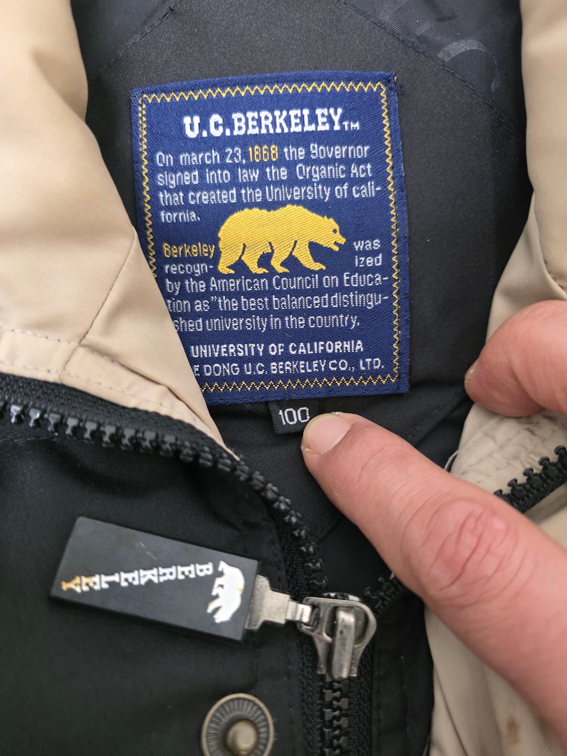 UC 버클리 덕다운 패딩 베스트 조끼 100 상품이미지3