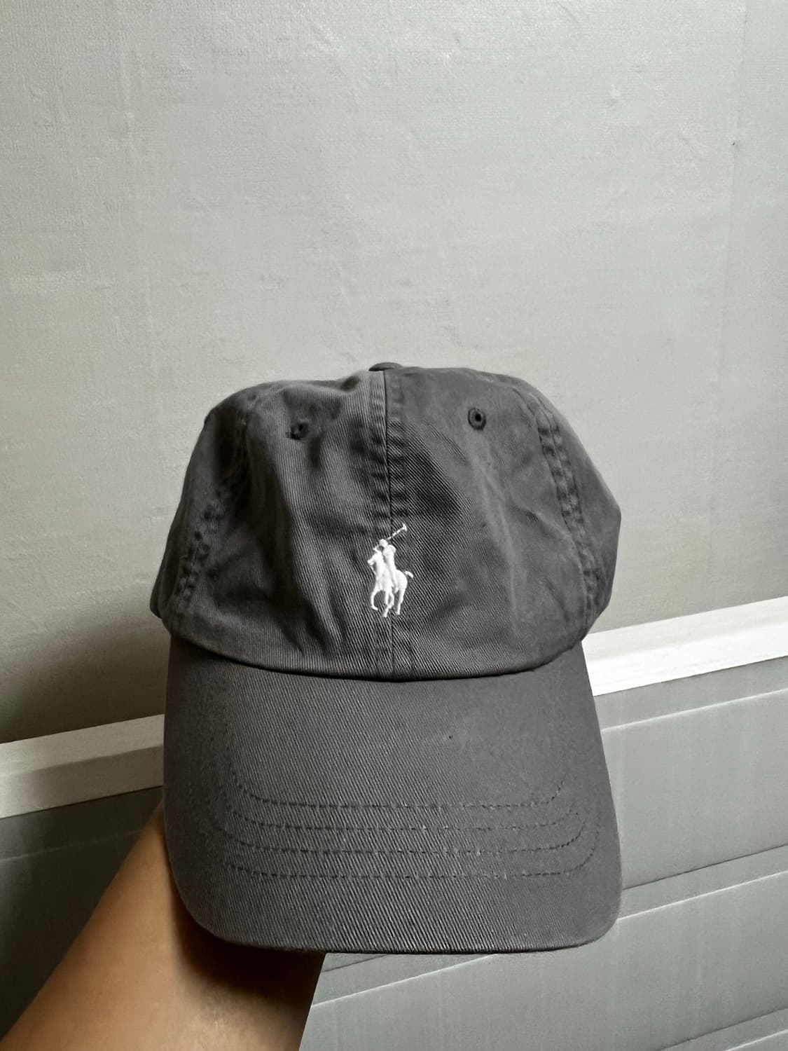 폴로 볼캡 그레이 상품이미지1