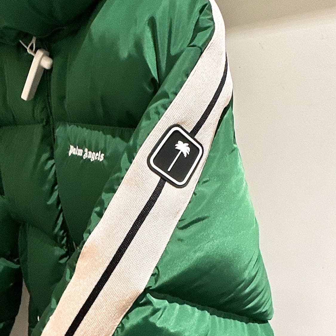 (정품/새상품) 팜 엔젤스 남성 그린 구스다운 패딩 점퍼 상품이미지3