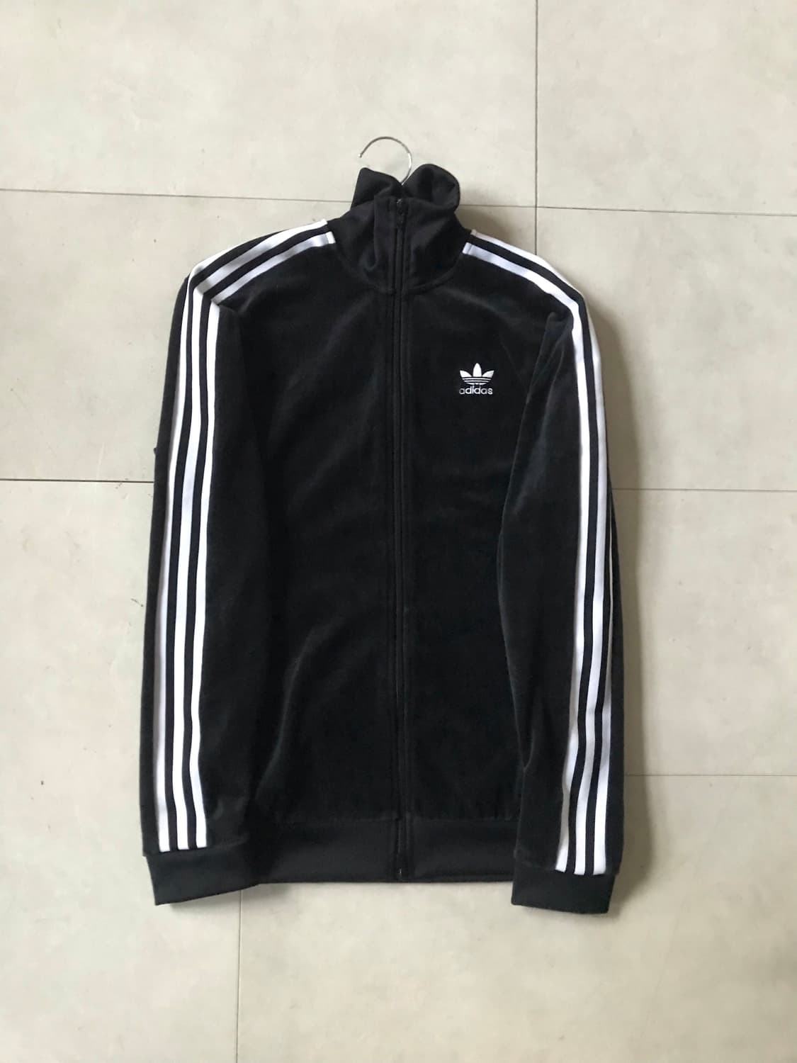 아디다스 블랙 벨벳 투웨이 져지 상품이미지9