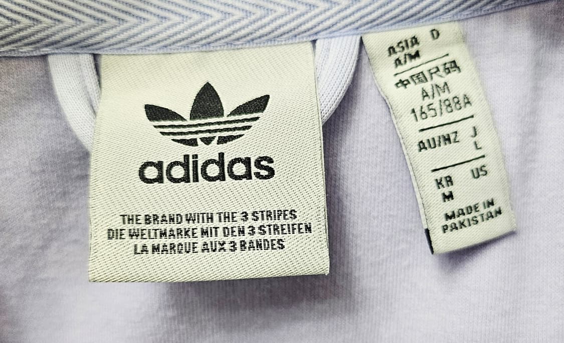 (95)M☆초대장급☆아디다스 슈퍼스타 바이올렛 라벤더[연보라] 트랙탑져지 상품이미지2