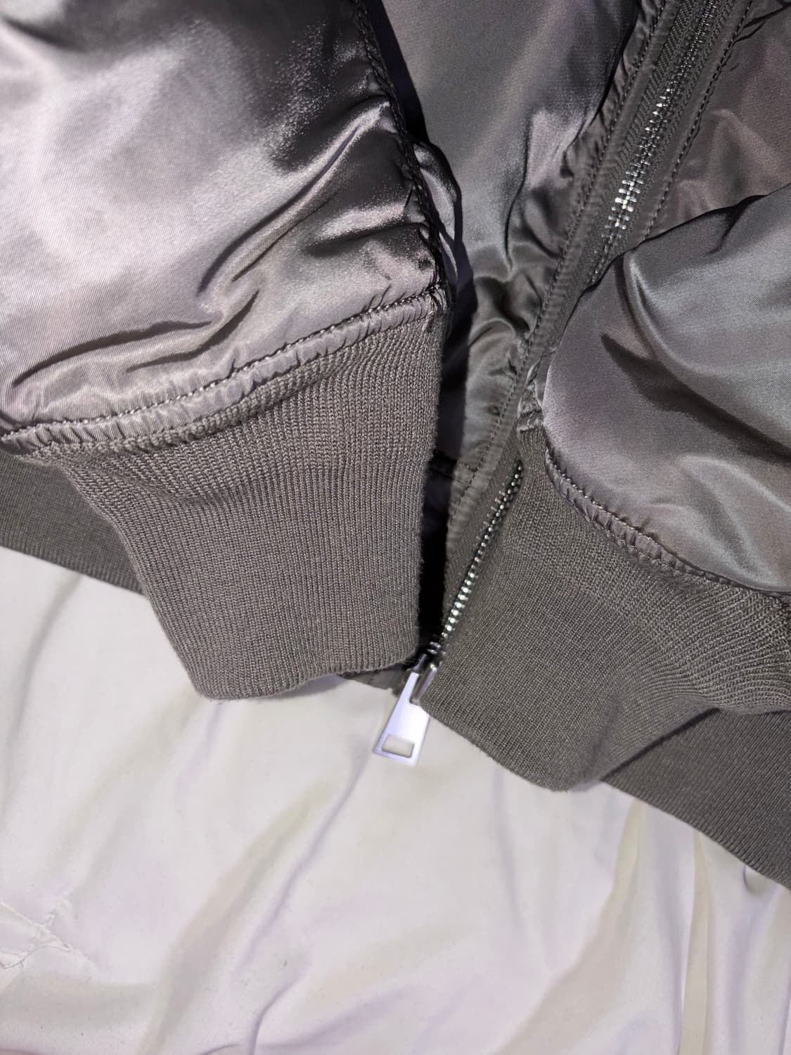 그레이 셔링 항점 항공점퍼  펑크 갸루 핀터레스트 상품이미지7