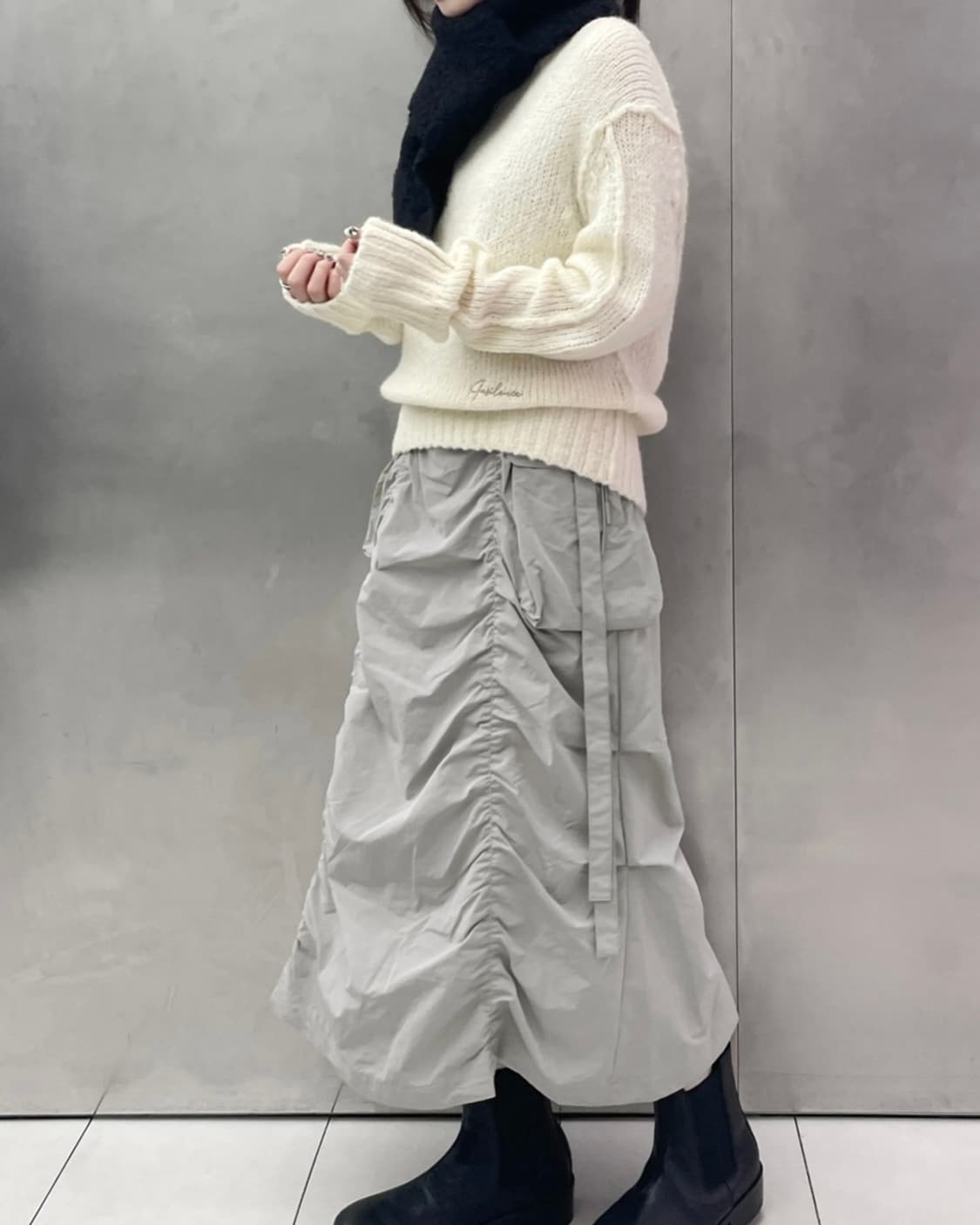 인사일런스우먼 파라슈트 맥시 드레스 상품이미지3