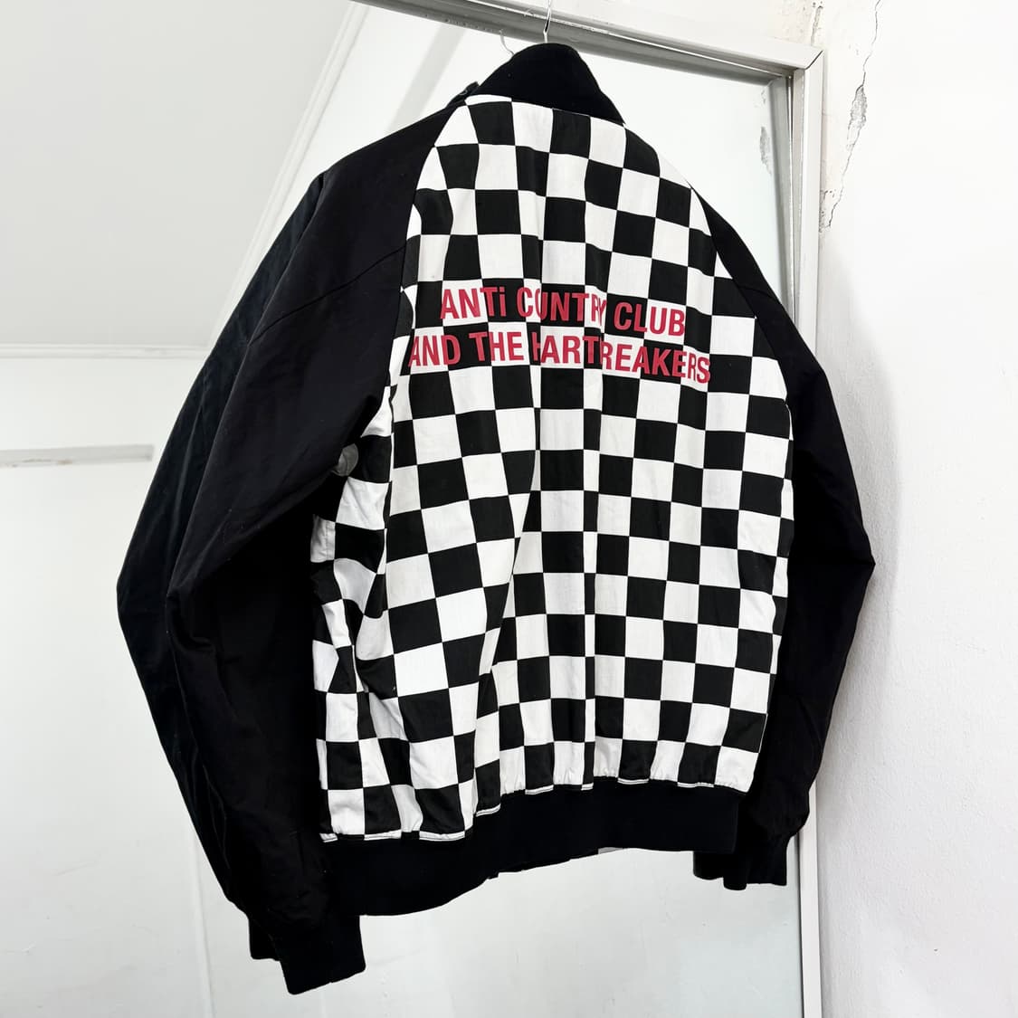 베드윈 X 안티컨트리클럽 23SS 리버시블 체커보드 자켓 상품이미지2