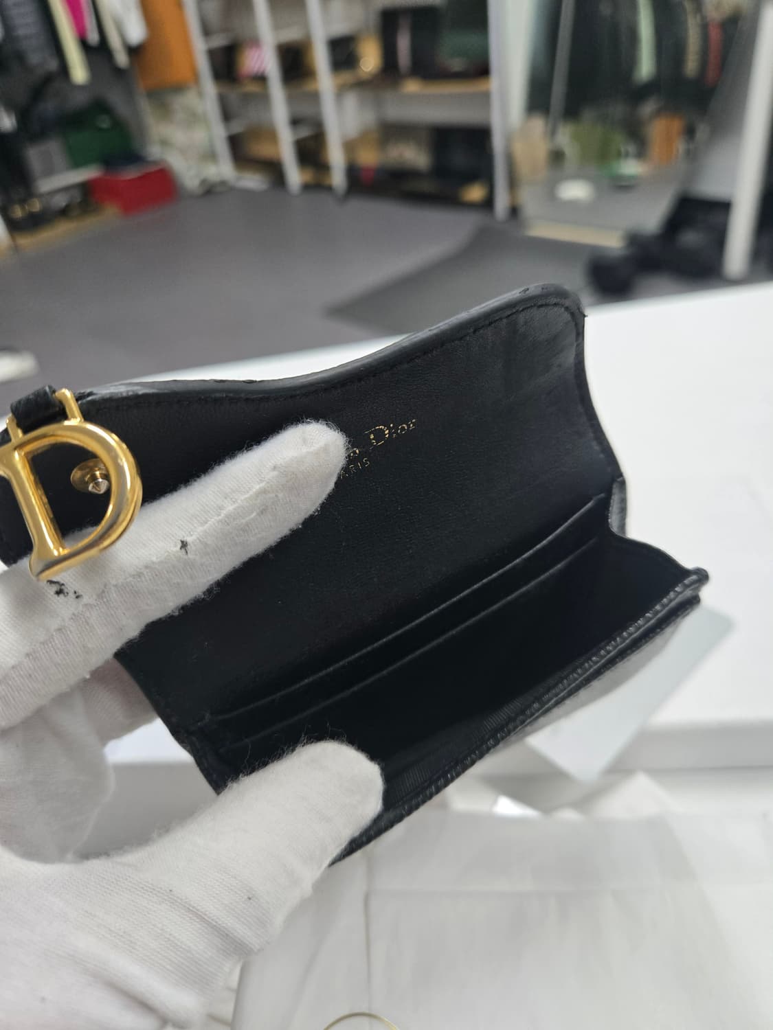 [특가][정품] 디올 새들 카드지갑 상품이미지5