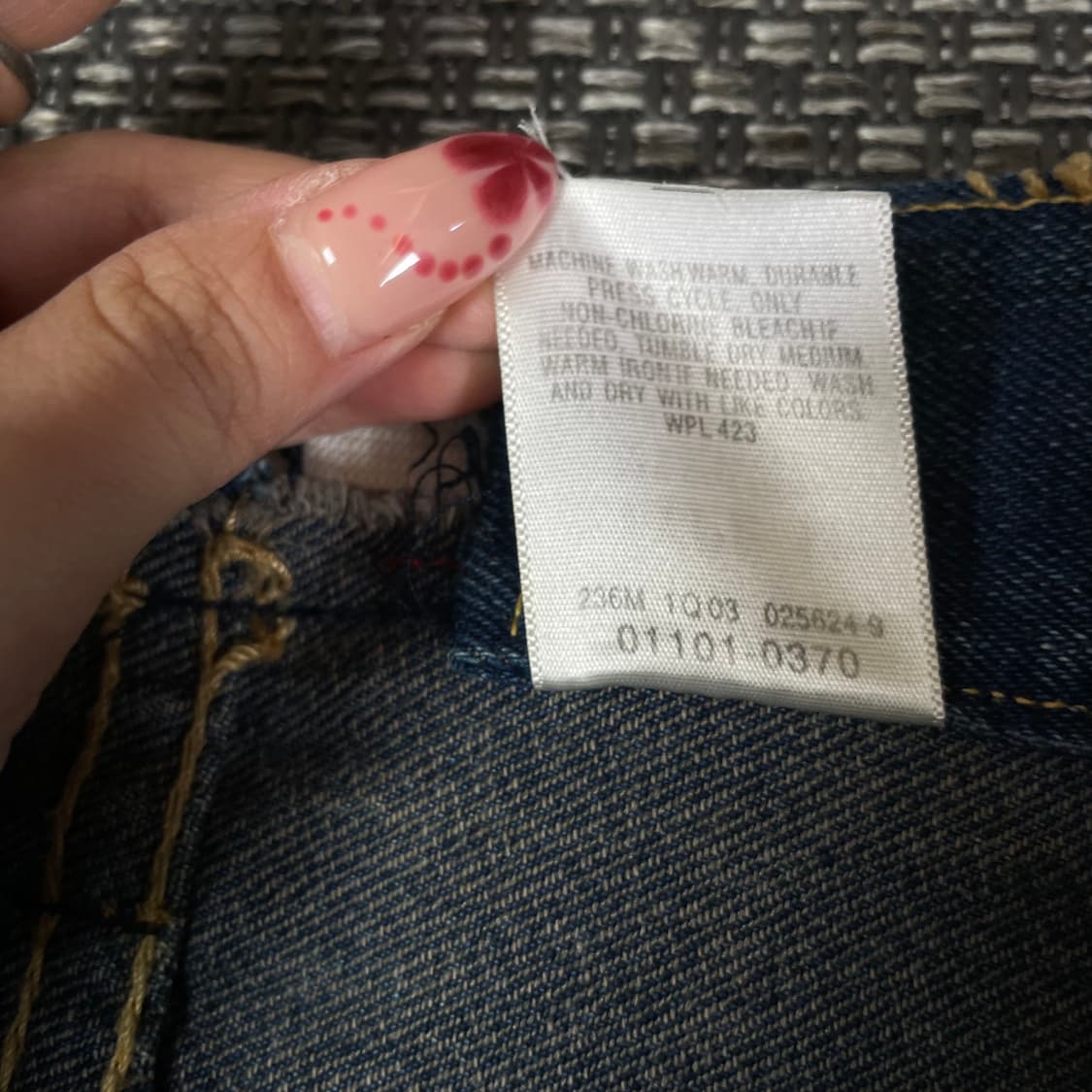 (28) 리바이스 28X30진청 데님 팬츠 상품이미지4