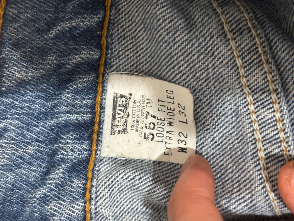 90s 리바이스567 (USA) 32x32 상품이미지4