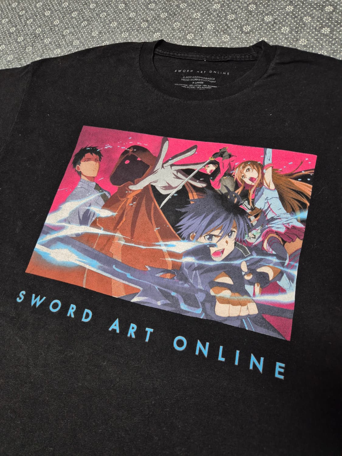 [XL]소드아트온라인 오피셜 티셔츠 -233 상품이미지1