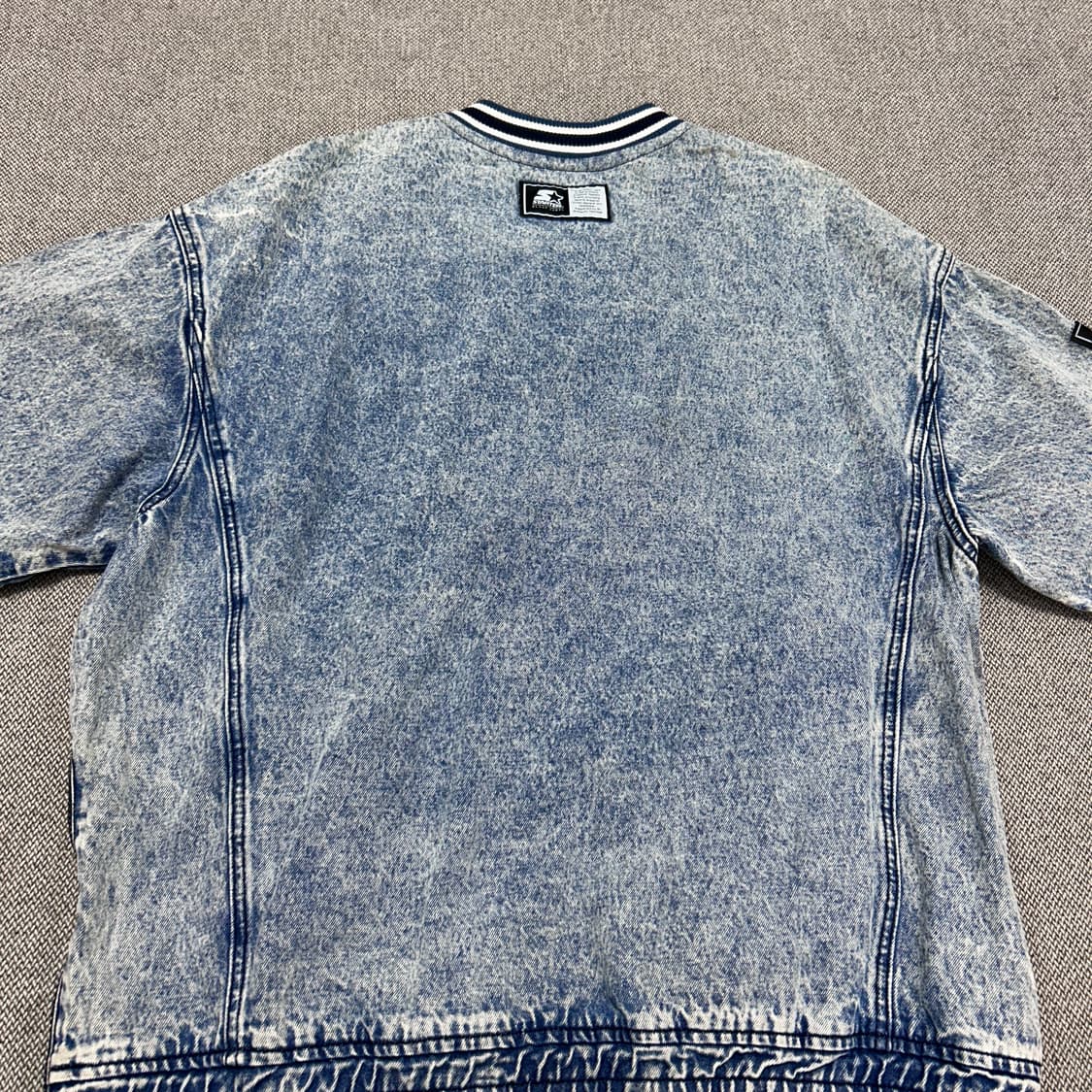 스타터 올드스쿨 데님 반팔(L) 상품이미지7