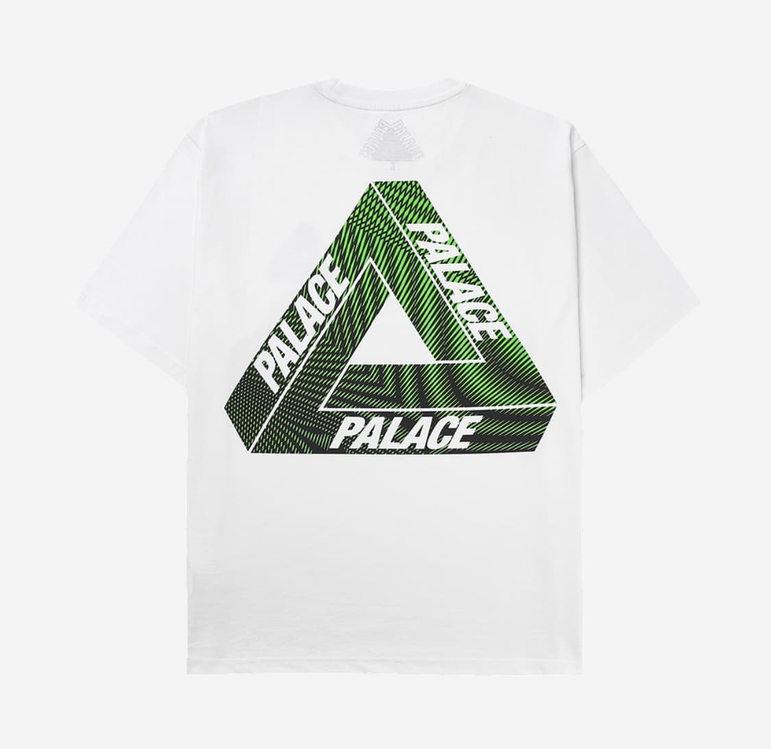 팔라스 트라이벡스 티셔츠 화이트 그린 - 25SS 상품이미지1