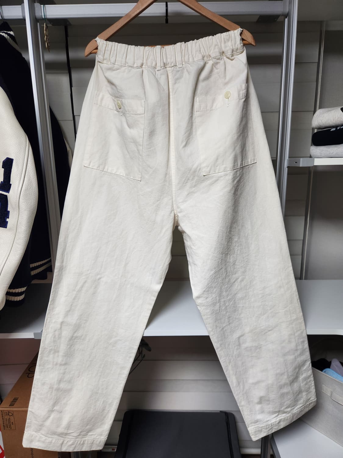 사쥬드크레(Sage de Cret) 11oz 와이드 데님 팬츠 L사이즈 상품이미지3