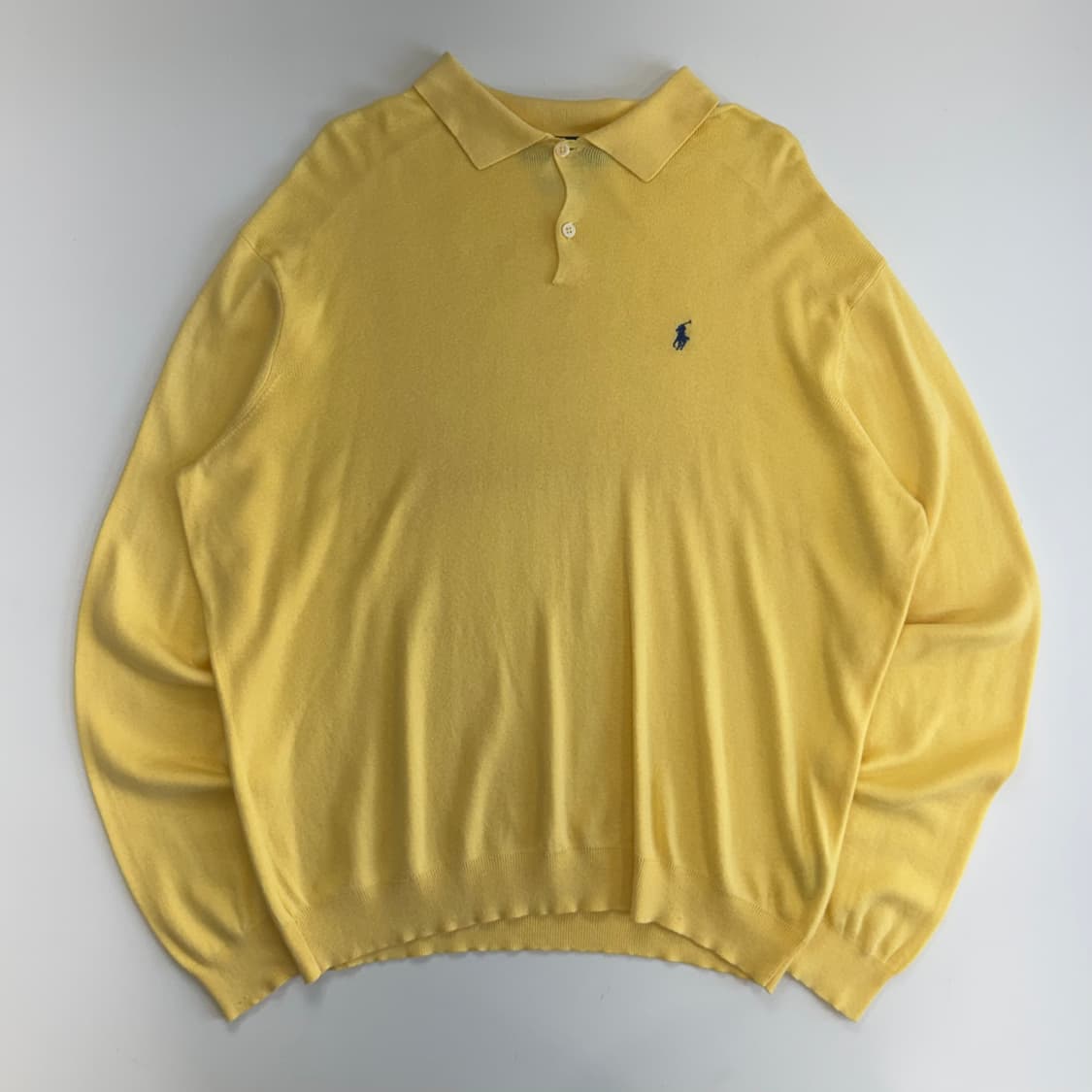 Polo 폴로 네이비 포니 옐로우 카라티 상품이미지3