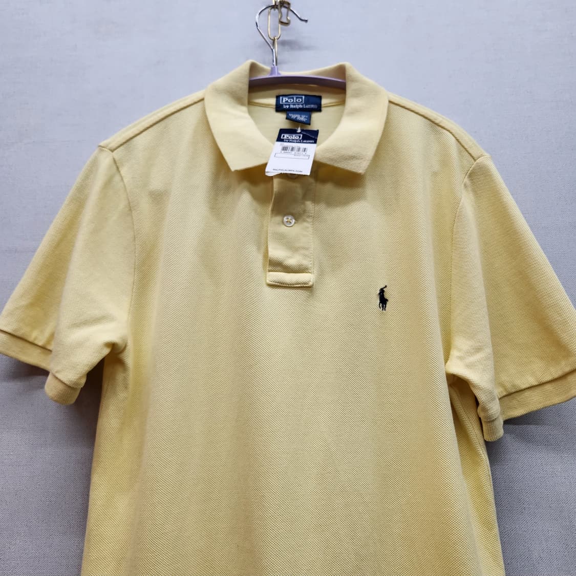 새상품급) 폴로랄프로렌 로고 반팔카라 S 상품이미지2