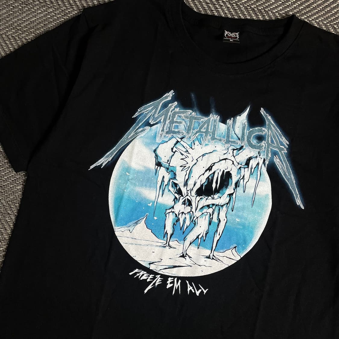 빈티지 메탈리카 락 밴드 티셔츠o 3237 상품이미지2
