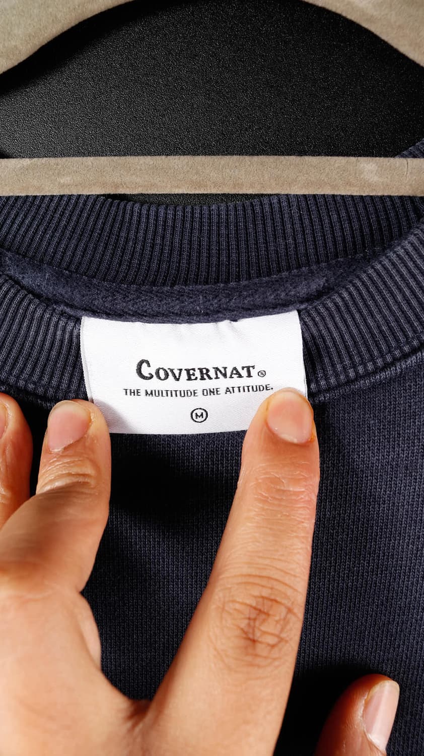 커버낫 어센틱 맨투맨 상품이미지4