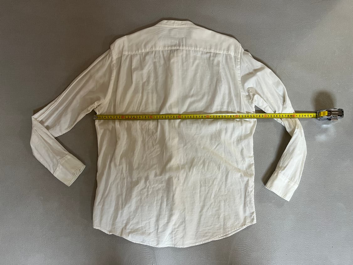 무료배송 - 유니클로 차이나넥 긴팔셔츠(화이트) XL 상품이미지5