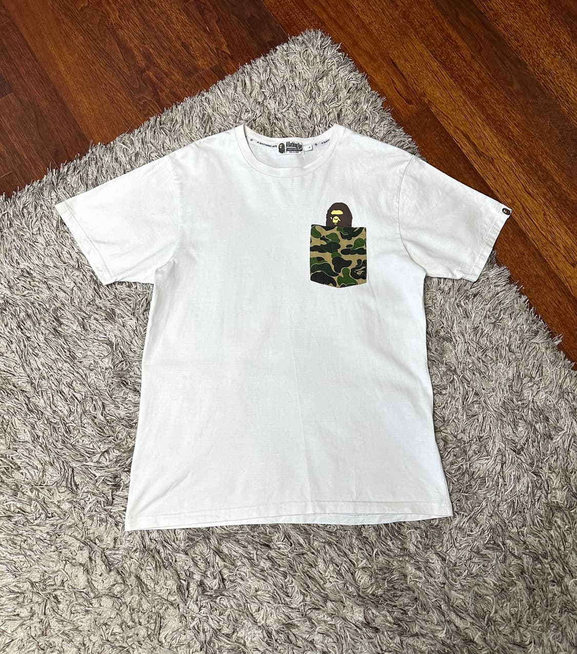 L/ 베이프 camo pocket 반팔 상품이미지3