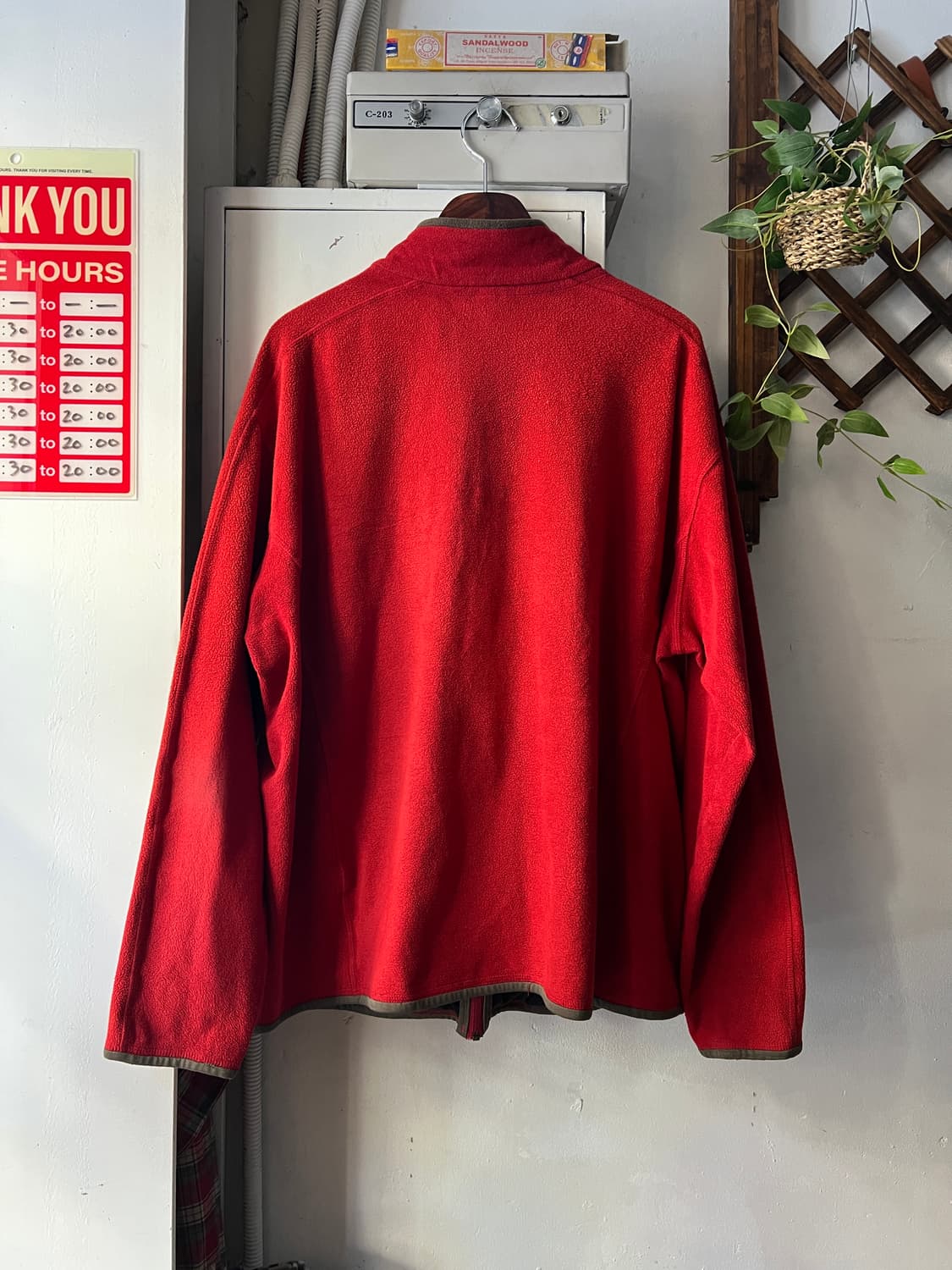 [2XL]파타고니아 레드 집업 플리스 자켓 상품이미지7