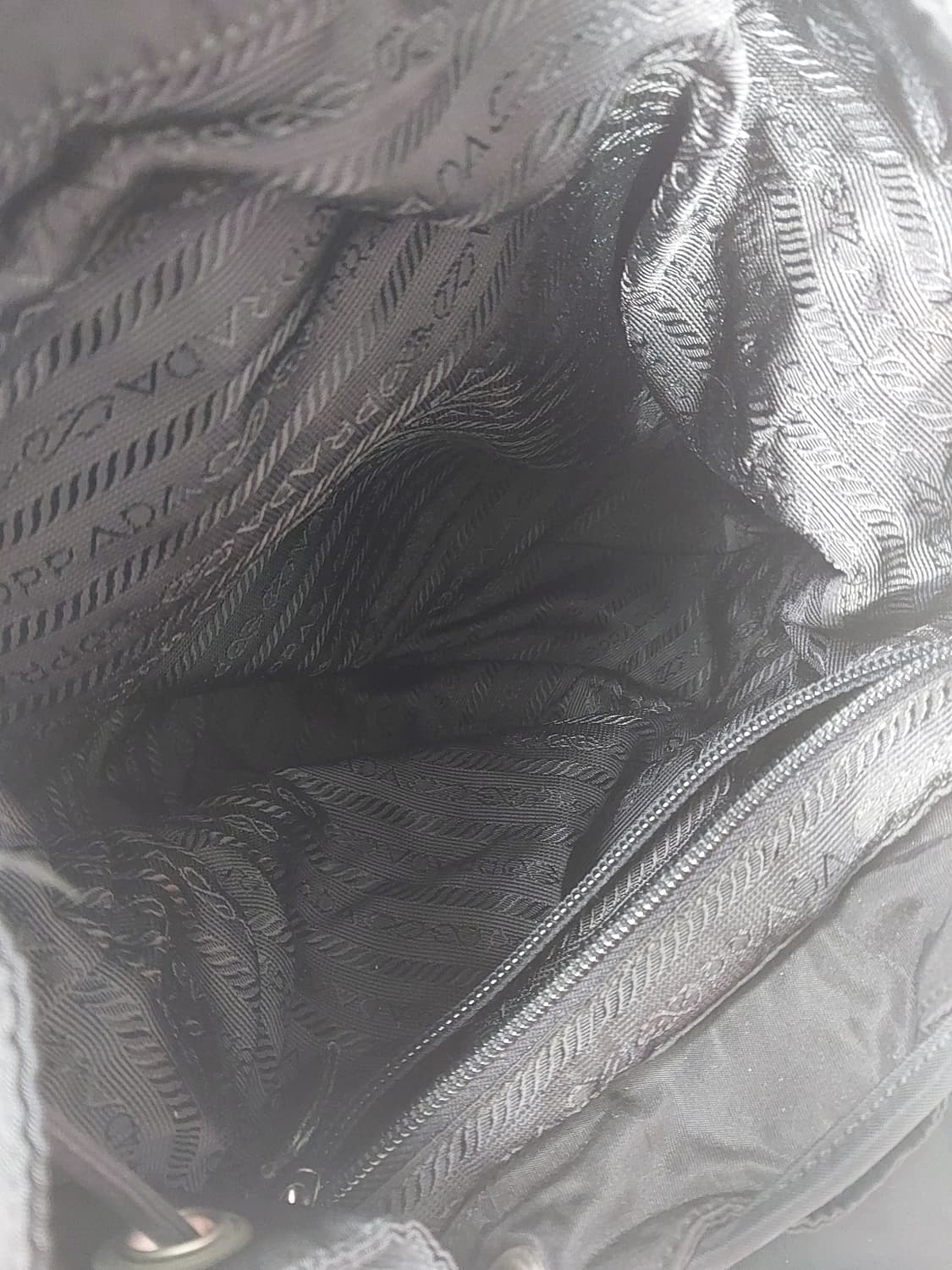 정품 프라다 빈티지 나일론 백팩 상품이미지7