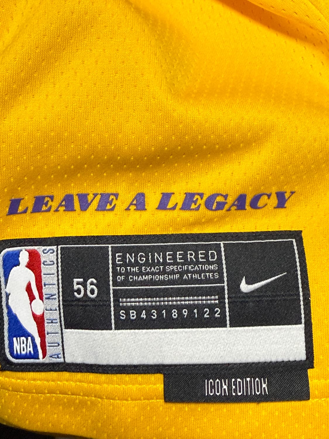 나이키 르브론 제임스 아이콘 에디션 스윙맨 져지 xxl 상품이미지2