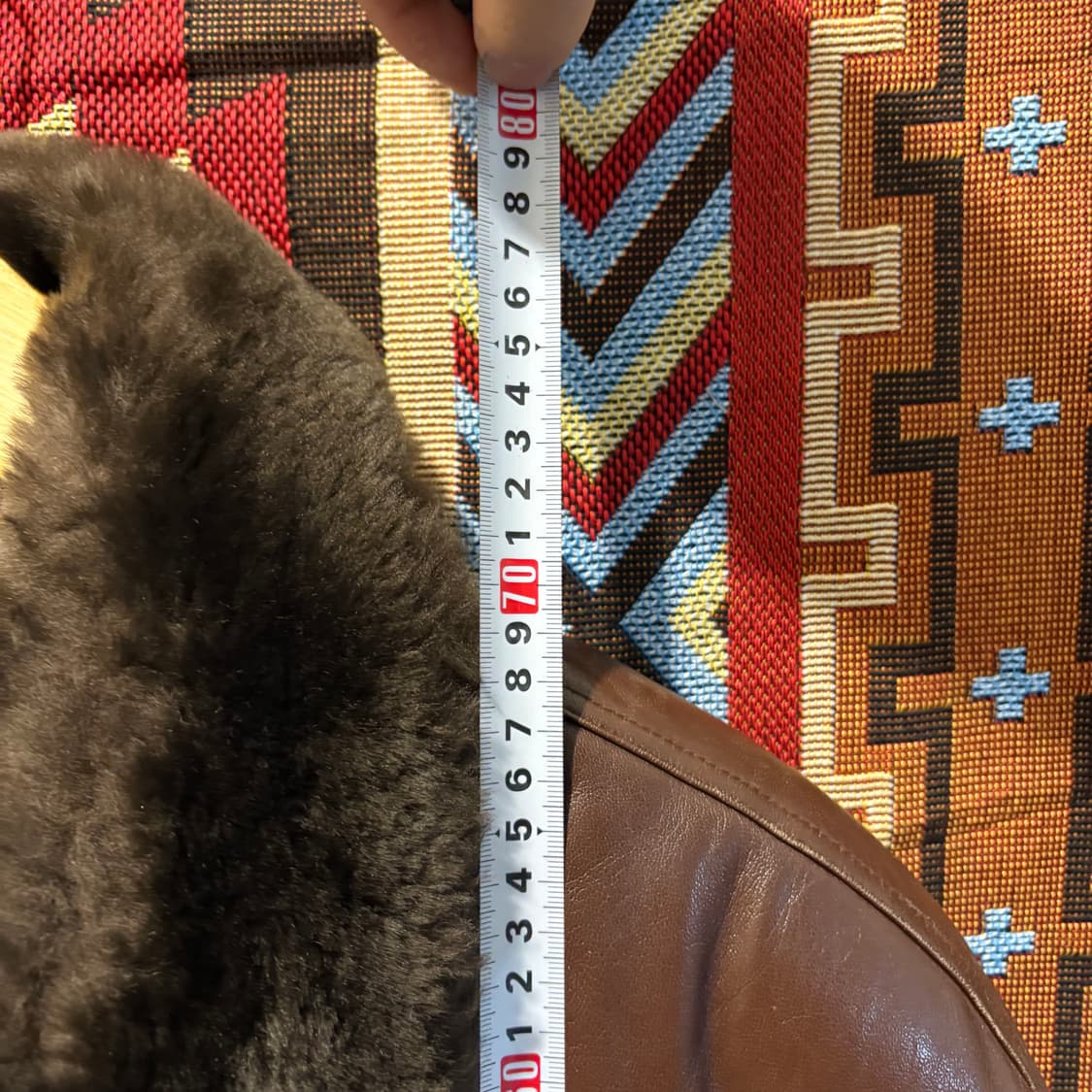 크로커다일 양가죽 봄버 레더자켓 천연가죽 무스탕 상품이미지9