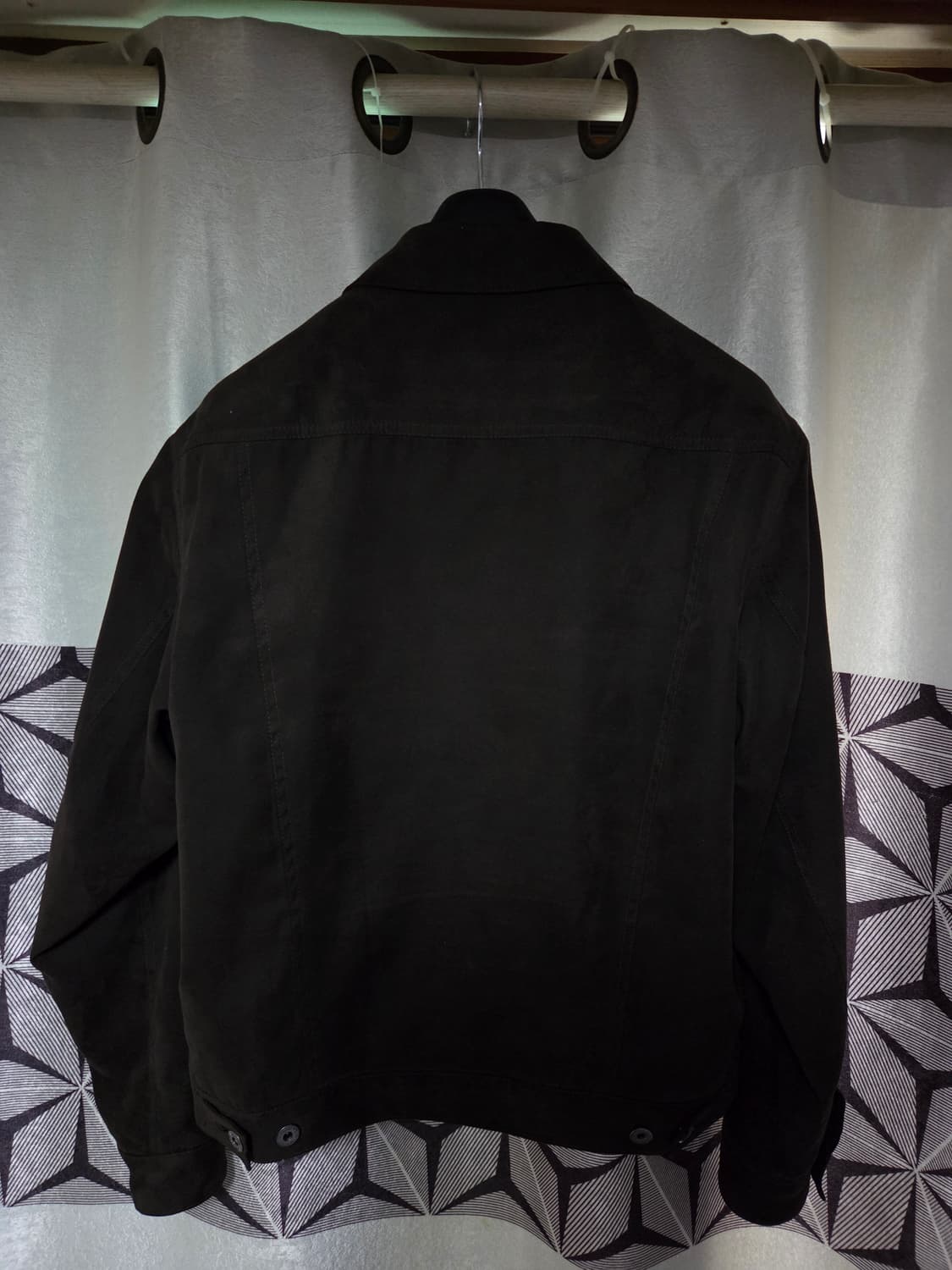 인사일런스 포우 스웨이드 트러커 자켓 BROWN 상품이미지3