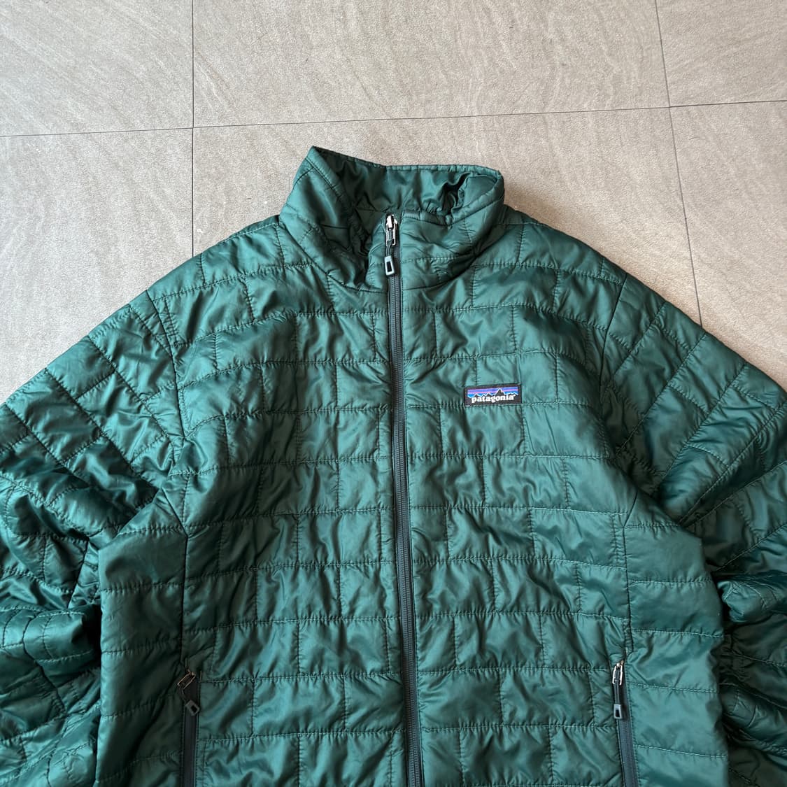 파타고니아 정품 나노 퍼프 그린 자켓  상품이미지3