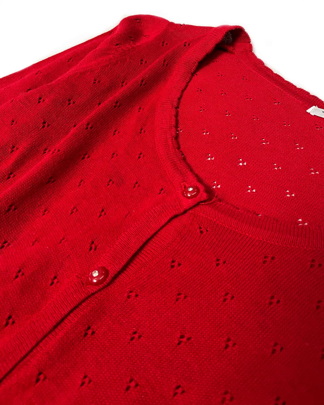 GLACIER 플라워 펀칭 가디건   상품이미지5