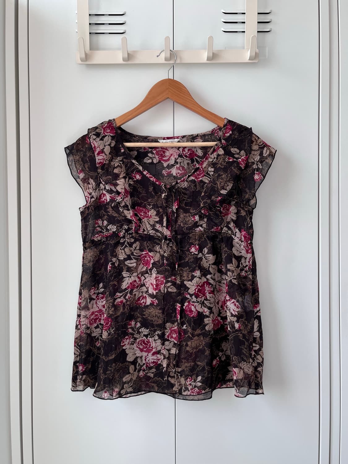 Rosa cheri 로사체리 장미 레이스 블라우스 상품이미지3