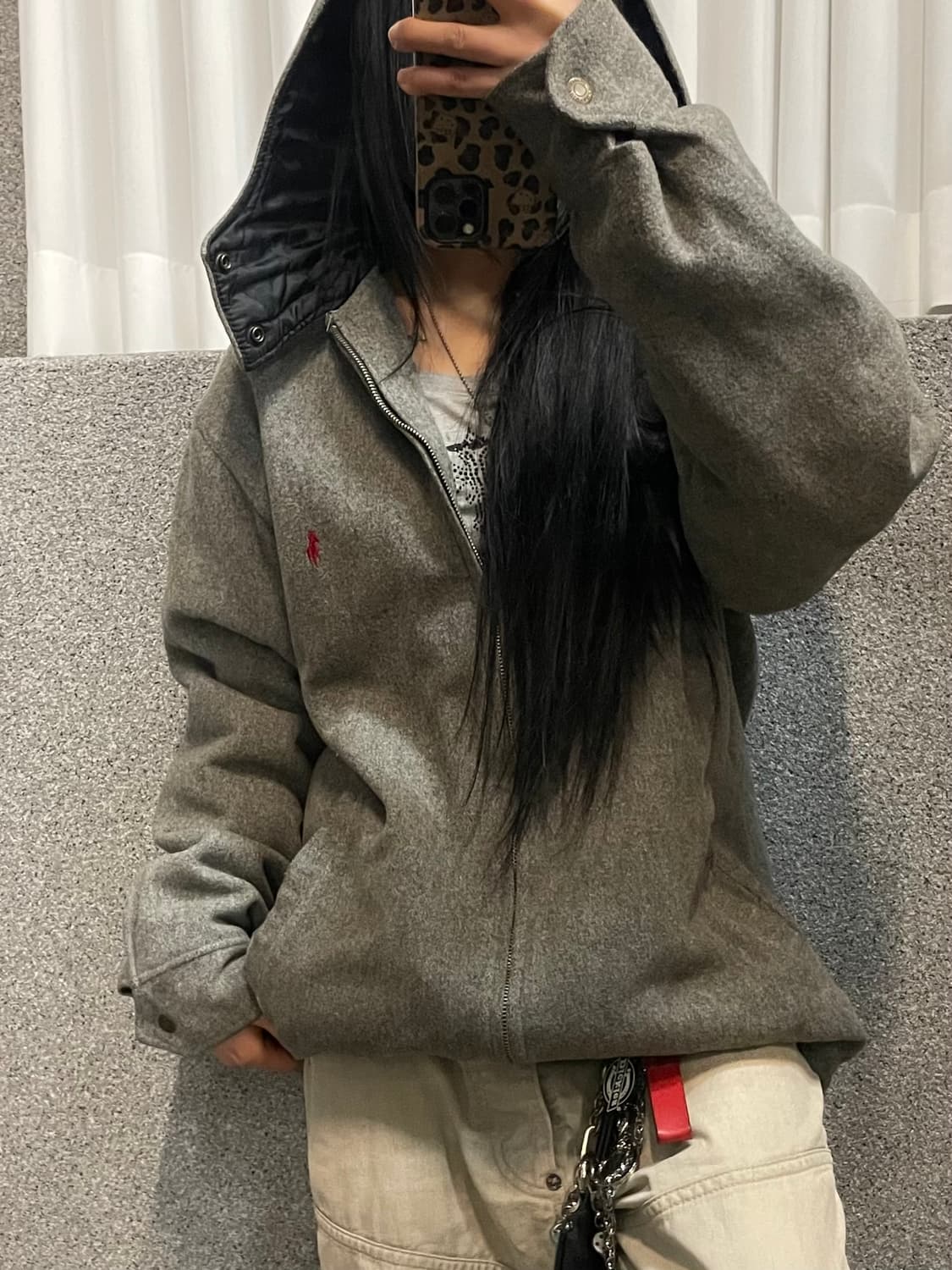 Polo Hooded Blue Bell 상품이미지1