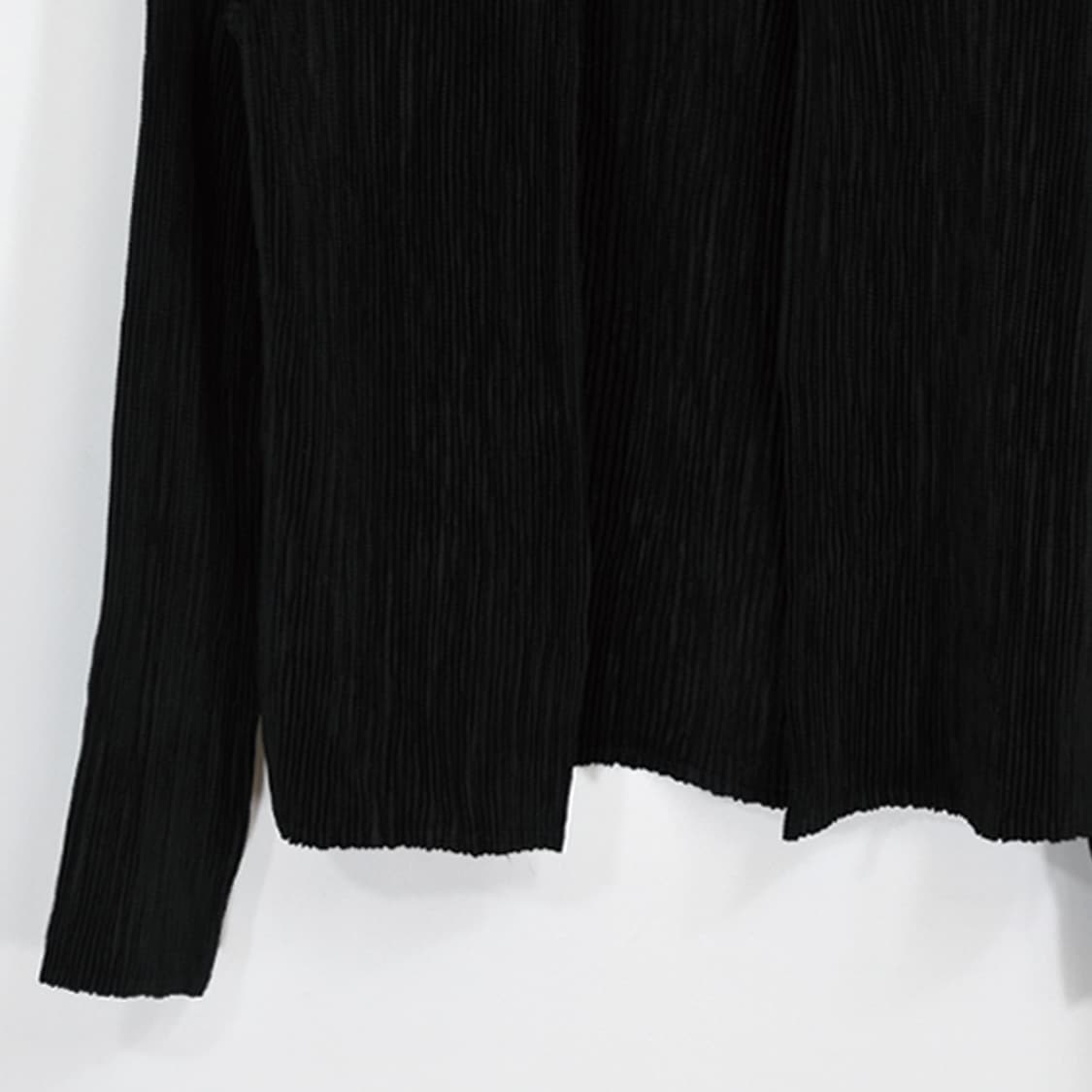 SPECCHIO pleats 블랙가디건형자켓 상품이미지4