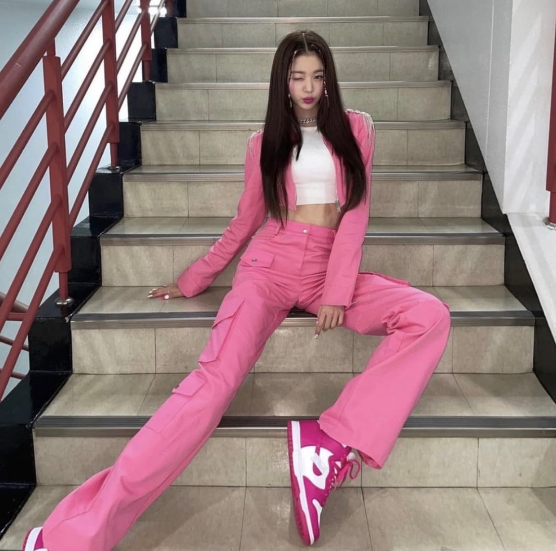 나이키 덩크 하이 핑크 프라임 상품이미지2