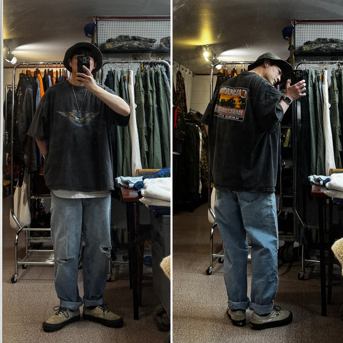 90s usa made levis silvertab denim pants 상품이미지2