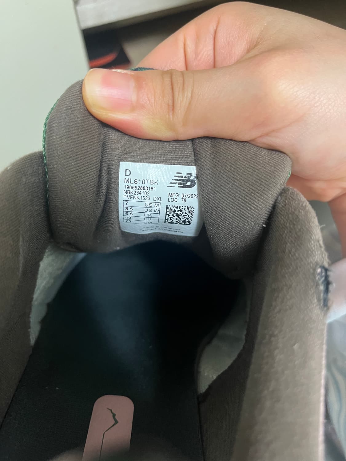 뉴발란스 999휴머니티 ML610T 250size 상품이미지6