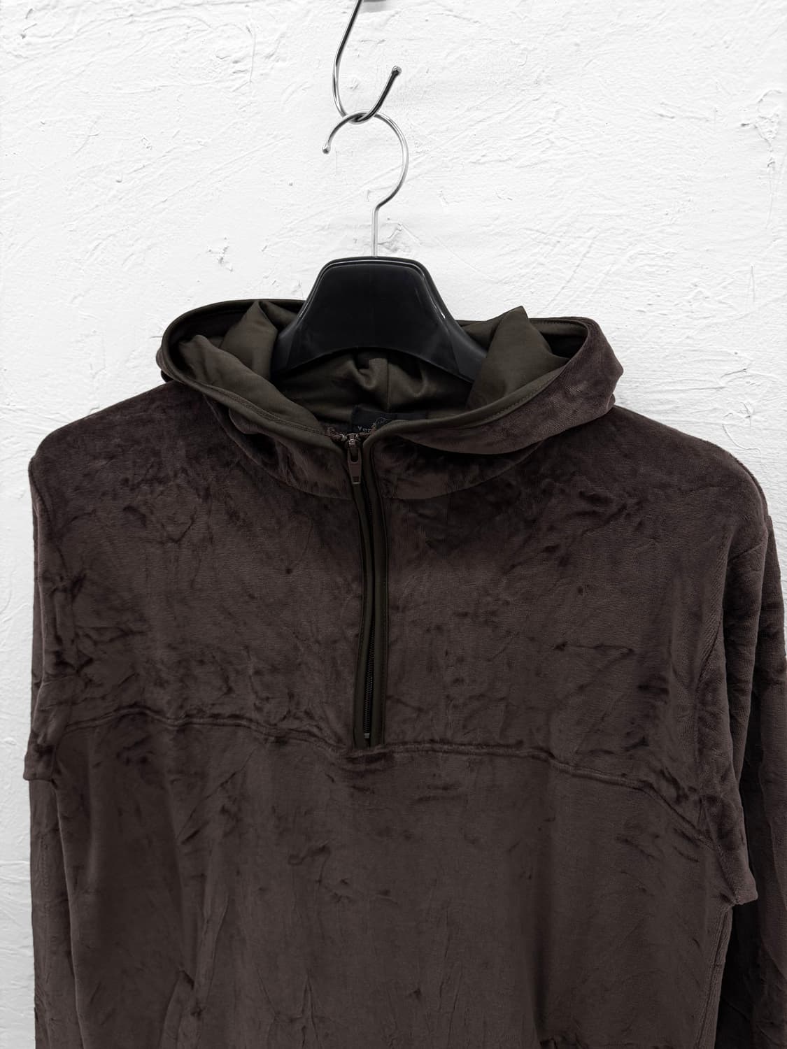 vent couvert 하프집업 벨벳 후드 상품이미지2