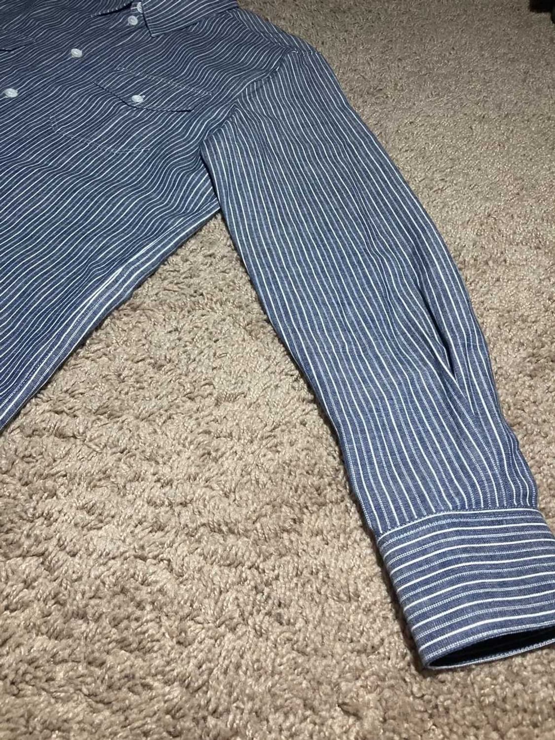 [BTS 지민님 착용] 셀린느 20ss 히코리 스트라이프 셔츠 상품이미지6