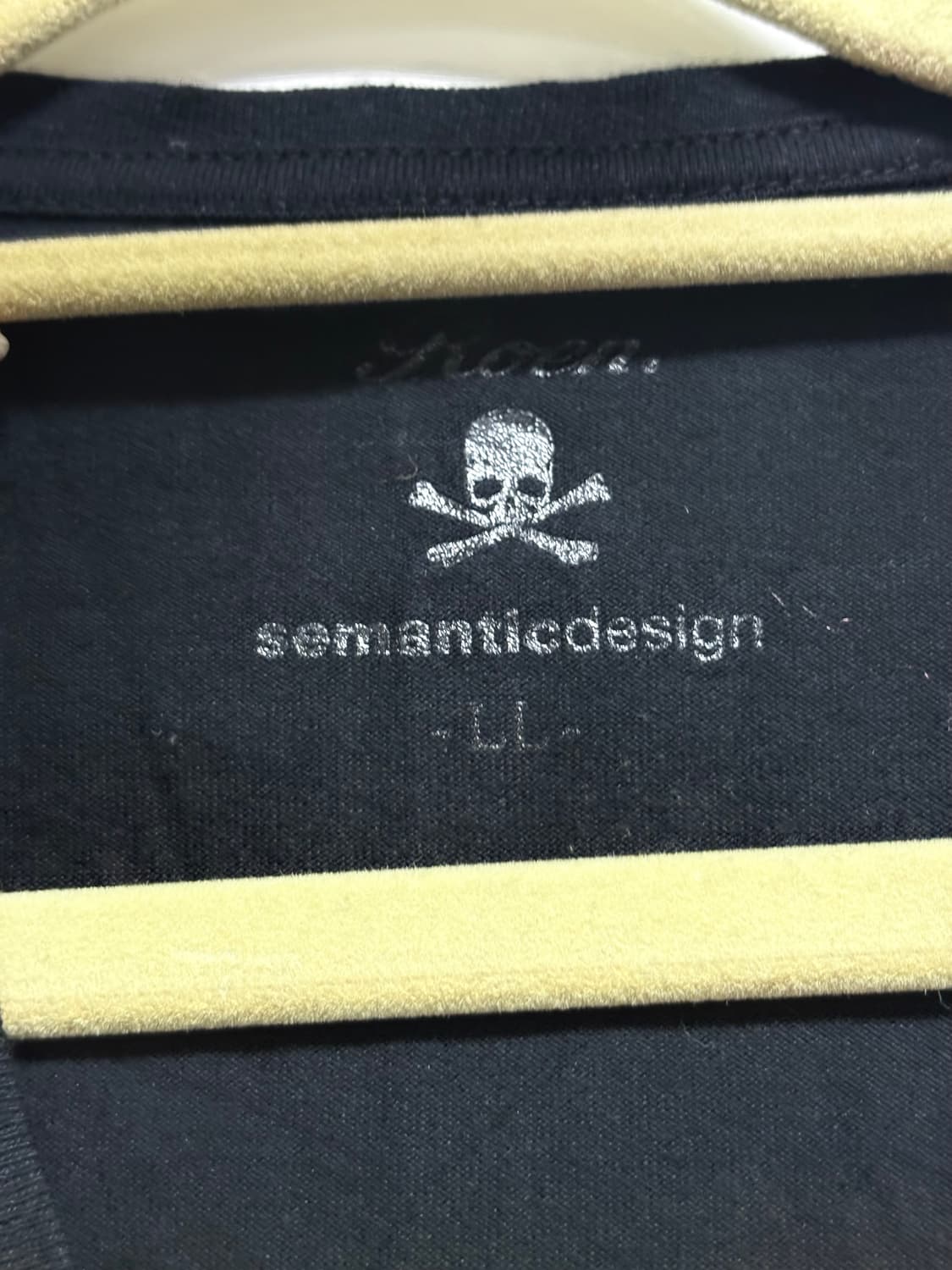 일본빈티지 펑크와투케 스컬롱슬리브 상품이미지3