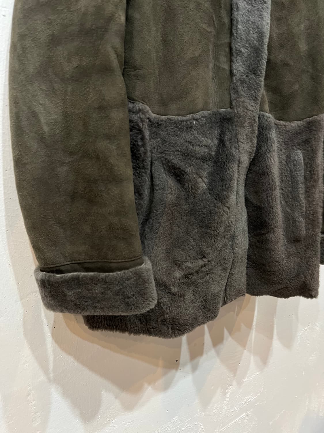 양가죽 램스킨 무스탕 우먼즈 XS 상품이미지3