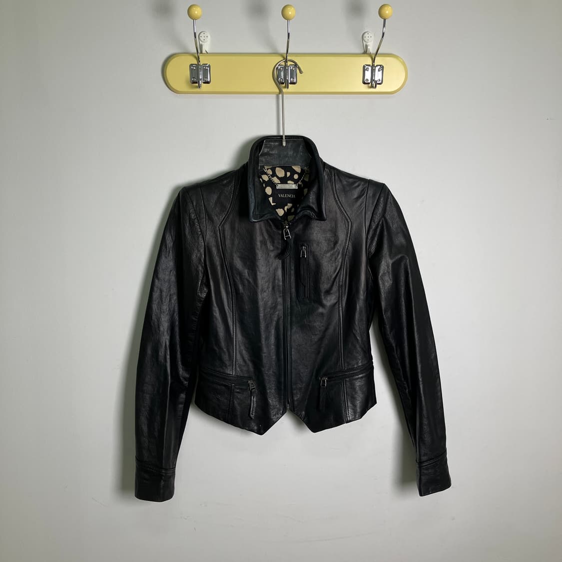 VALENCIA 발렌시아 블랙 양가죽 자켓 55 상품이미지1