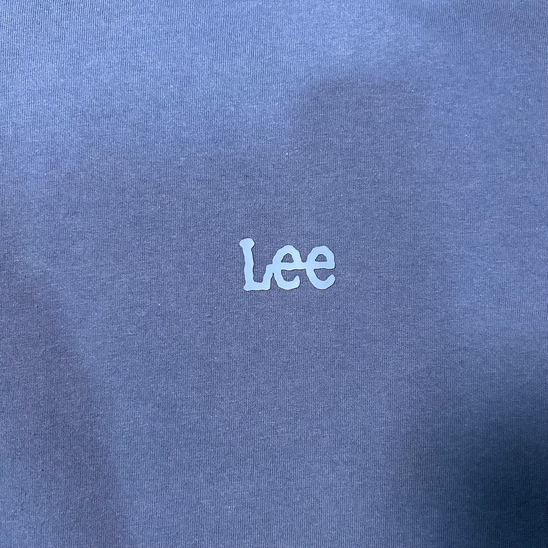 [XL] LEE 재팬 다잉 블루 반팔 상품이미지3