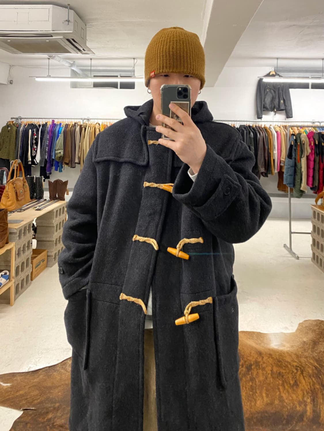 90's GLOVERALL duffle coat 글로벌올 더플코트 상품이미지2