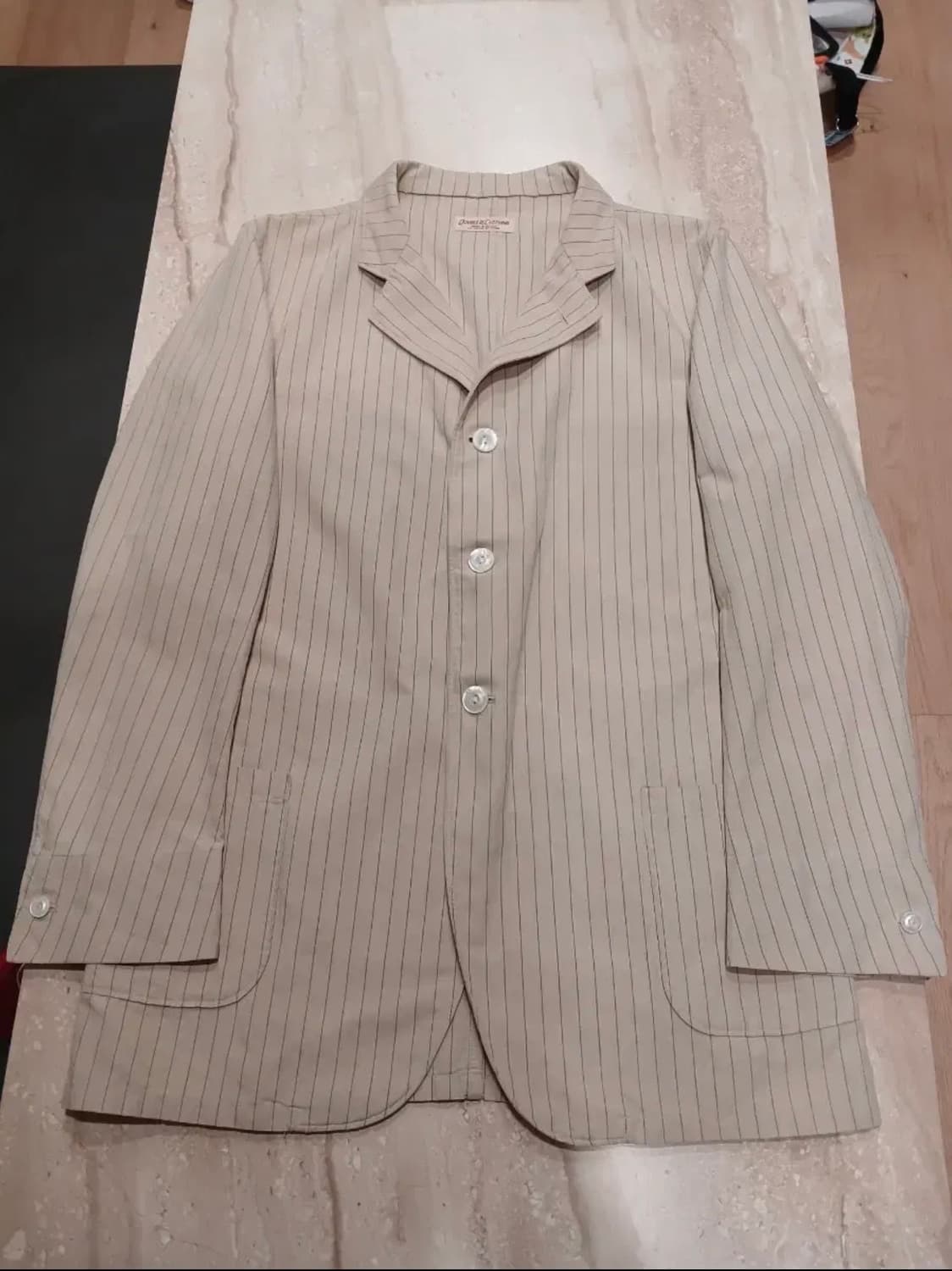 90s RRL COTTON STRIPED JACKET [RARE] 상품이미지3