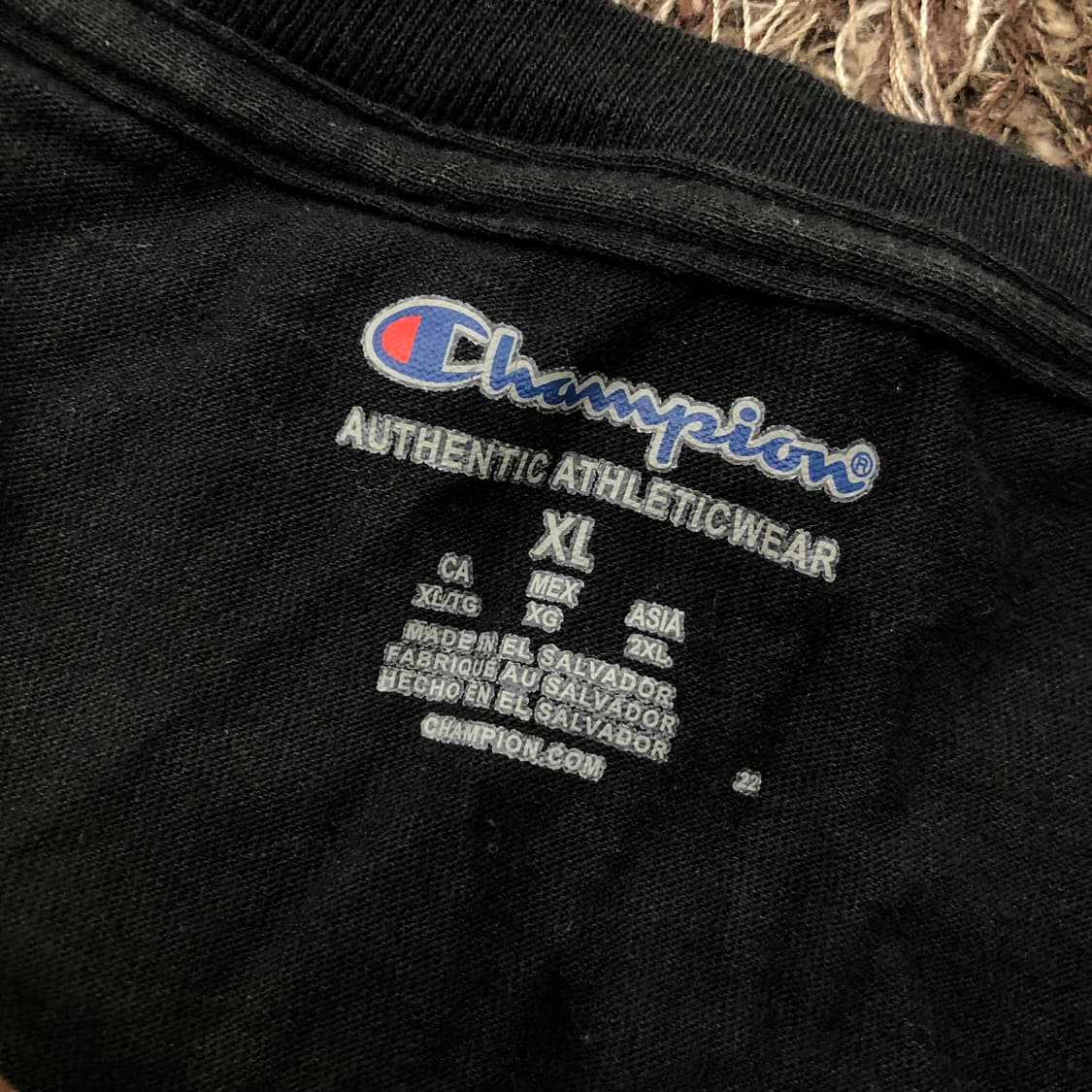 XL 챔피온 롱슬리브 긴팔 티셔츠 상품이미지4