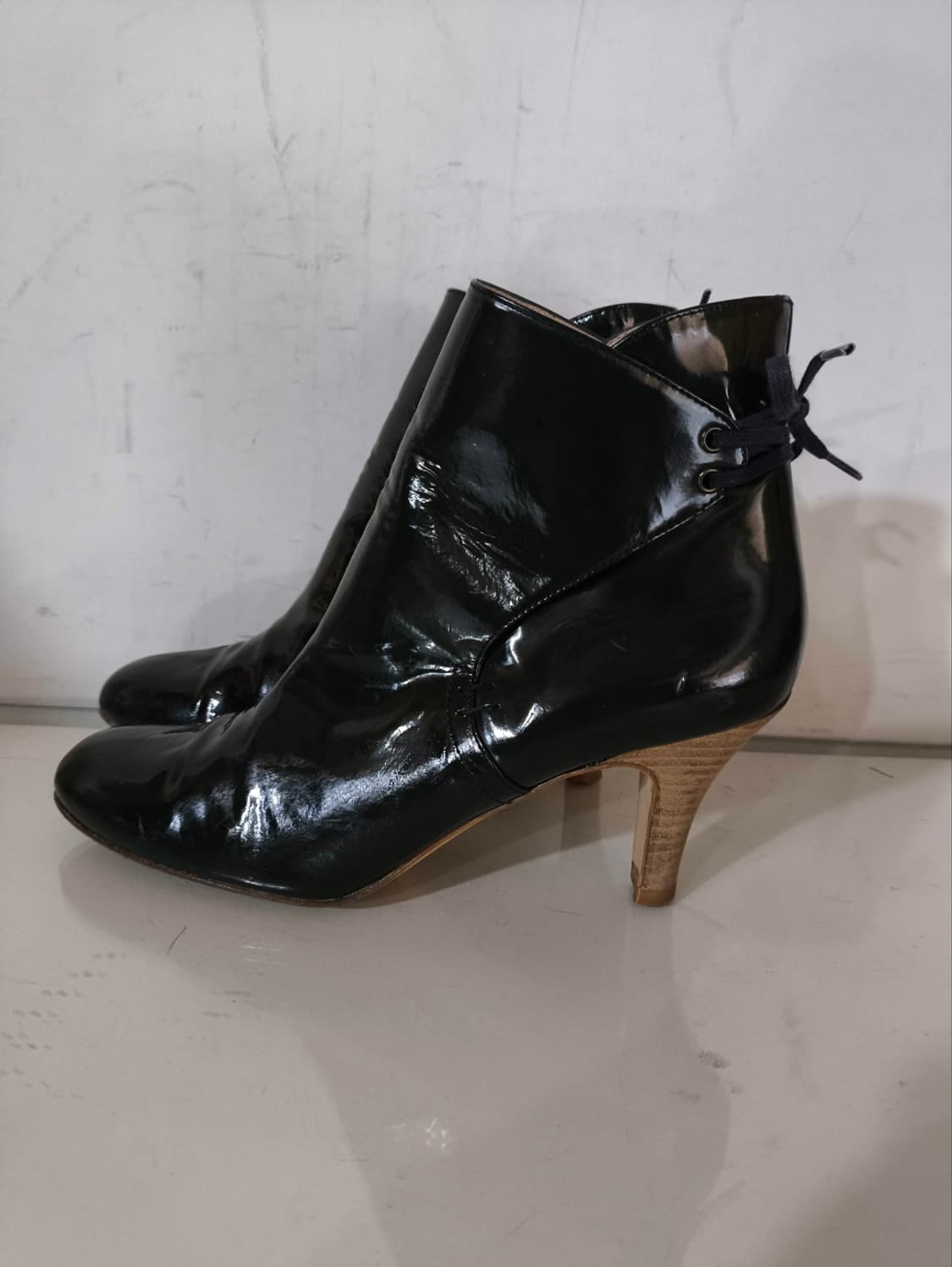 37 240mm 바네사브루노 애나멜 부츠 상품이미지2