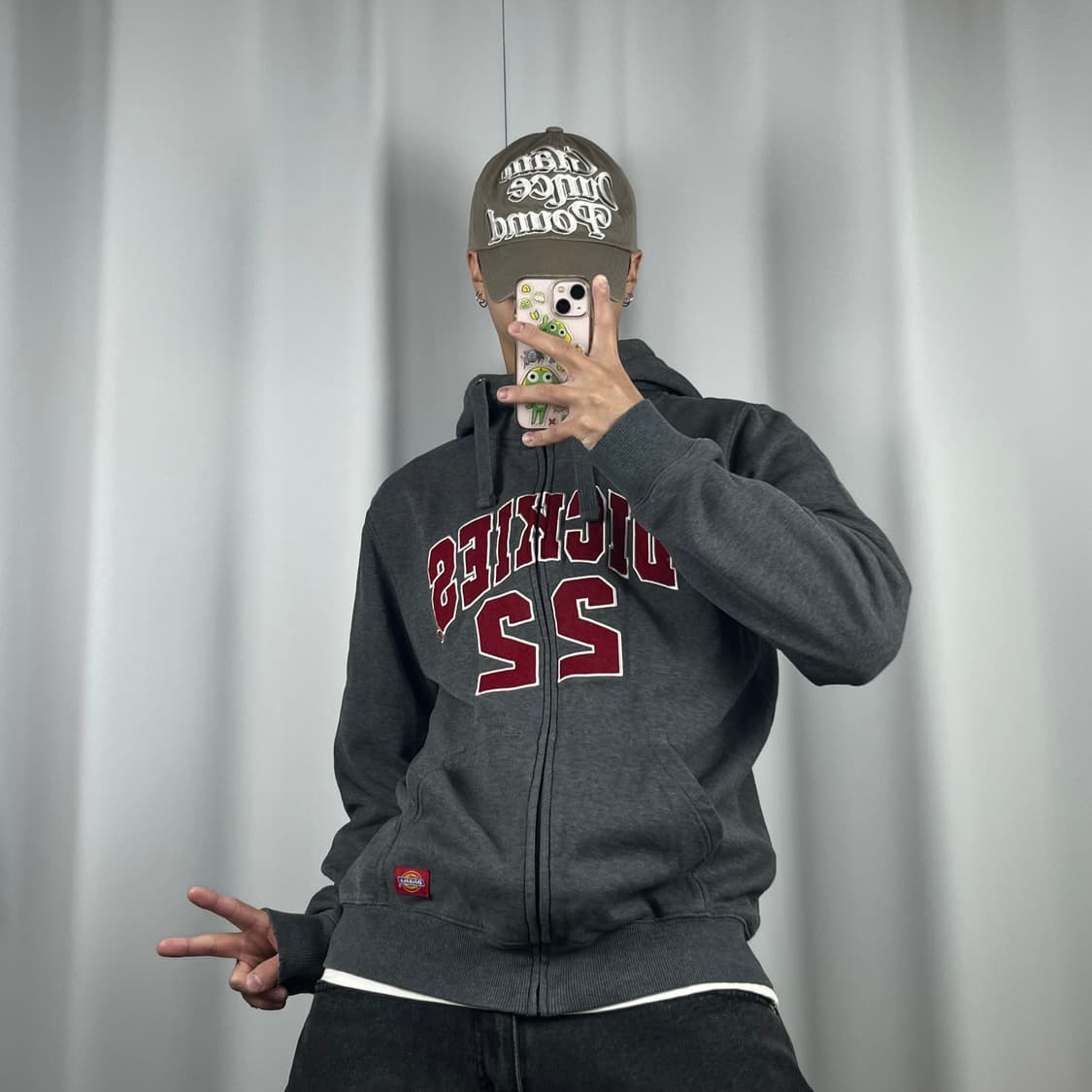 <디키즈 22 패치 로고 후드집업> No.1355 상품이미지2