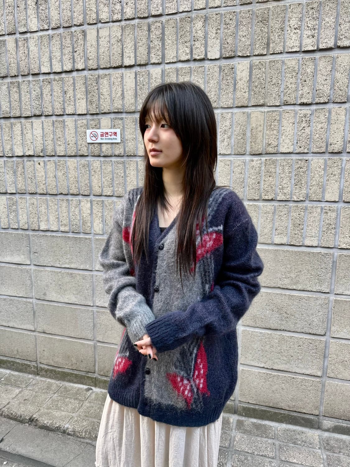 니들스 빠삐용 투웨이 컬러 가디건 상품이미지2