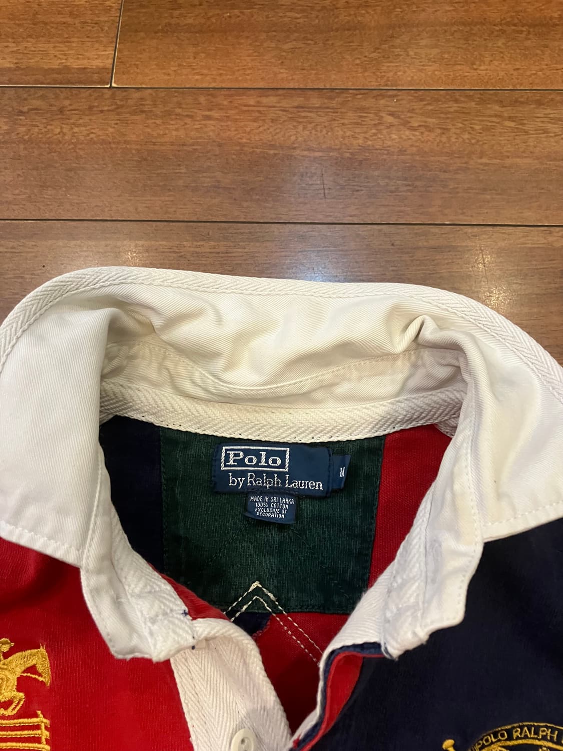 폴로랄프로렌 럭비 카라티셔츠 M 상품이미지4